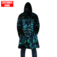 Maori Aotearoa Rugby Haka New Zealand Silver Fern Paua Shell Cloak - Polynesian Pride