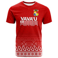 Custom Tonga Vavau T Shirt Tongan Pattern LT12 Unisex Red - Polynesian Pride
