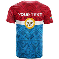 Custom Solomon Islands Malaita Province T Shirt Tribal Pattern LT12 - Polynesian Pride