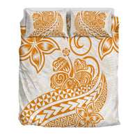 Polynesian Tribal Tattoo Retro Bedding Set Gold Screen Color LT9 - Polynesian Pride
