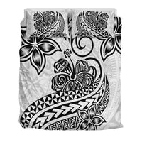 Polynesian Tribal Tattoo Retro Bedding Set Black Screen Color LT9 - Polynesian Pride