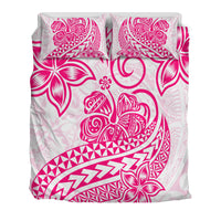Polynesian Tribal Tattoo Retro Bedding Set Pink Screen Color LT9 - Polynesian Pride