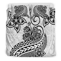 Polynesian Tribal Tattoo Retro Bedding Set Black Screen Color LT9 - Polynesian Pride