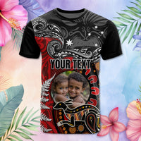 Aotearoa and Australia Toitu Te Tiriti T Shirt Honour the Treaty - Te Tiriti Is Us