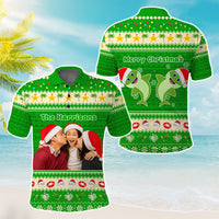 Custom Photo Polynesian Polo Shirt Beach Style