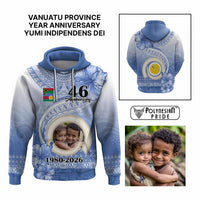 Custom Photo Shefa Province Hoodie Vanuatu Yumi Indipendens Dei