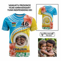 Custom Photo Torba Province T Shirt Vanuatu Yumi Indipendens Dei