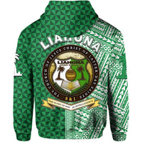 Tonga Liahona High School Hoodie Half Polynesian Ver 2 RLT7 - Polynesian Pride