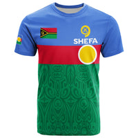 Vanuatu Shefa Province T Shirt Flag Style LT12 Green - Polynesian Pride
