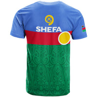 Custom Vanuatu Shefa Province T Shirt Flag Style LT12 - Polynesian Pride