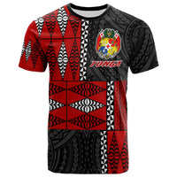 Tonga T Shirt Tongan Pattern Mix Polynesian LT13 - Polynesian Pride