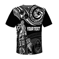 Personalised Polynesian Father's Day T Shirt KID Dad & Kid - Guam LT7 - Polynesian Pride