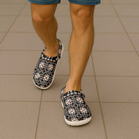 Aloha Hawaii Shell Quilt Clogs Shoes Seamless Style - Polynesian Pride