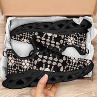 Aloha Hawaii Shell Quilt Clunky Sneakers Seamless Style - Polynesian Pride