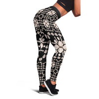 Aloha Hawaii Shell Quilt Leggings Seamless Style - Polynesian Pride