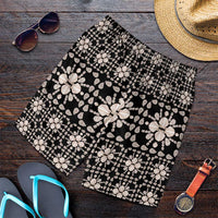 Aloha Hawaii Shell Quilt Shorts for Men Seamless Style - Polynesian Pride