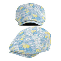 Anthurium Plumeria Lei Pastel Jeff Hat Blue Hawaiian Splendid Palaka
