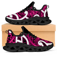 Aotearoa Maori Kowhaiwhai Clunky Sneakers Mawhero Puhoro and Patiki