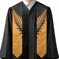Australia New Zealand Rugby Graduation Stole Gold Aboriginal Wallabies and Maori Black Fern LT9 - Polynesian Pride