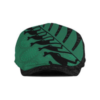 Australia New Zealand Rugby Jeff Hat Green Aboriginal Wallabies and Maori Black Fern - Polynesian Pride