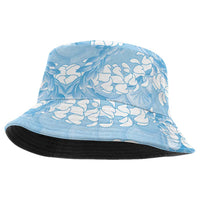 Baby Blue Mermaid Puakenikeni Maile Lei Bucket Hat