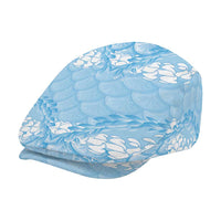 Baby Blue Mermaid Puakenikeni Maile Lei Jeff Hat LT01 - Polynesian Pride