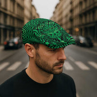 Basketball New Zealand Jeff Hat Green Maori Ta Moko Indigenous - Polynesian Pride