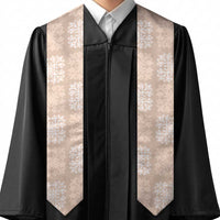 Beige Palaka Quilt Hawaii Graduation Stole Traditional Hawaii-plaid Pattern LT14 - Polynesian Pride