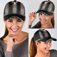 Brown Taniko Aotearoa Classic Cap Niho Taniwha Mix Poutama LT14 - Polynesian Pride