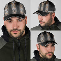 Brown Taniko Aotearoa Classic Cap Niho Taniwha Mix Poutama LT14 - Polynesian Pride