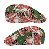 Cowboy Hawaii Mele Kalikimaka Jeff Hat Paniolo Kukui Nut Pikake Lei Red Version - Polynesian Pride