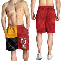 Custom British Lions-AUNZ Shorts for Men Australia-New Zealand Indigenous Motif LT9 - Polynesian Pride