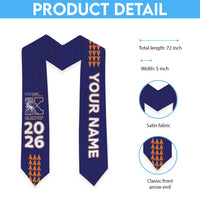 Custom Hawaii Kalaheo High School Graduation Stole Kakau Pattern LT05 - Polynesian Pride