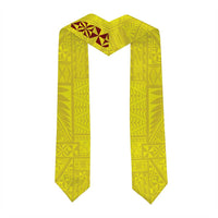 Custom Tonga High School Graduation Stole Tongan Ngatu Pattern LT05 - Polynesian Pride
