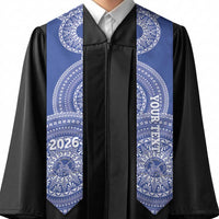 Custom Tupou Tonga College Graduation Stole Class Of Year Tongan Ngatu Pattern LT14 - Polynesian Pride