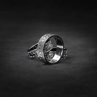 Polynesian Wedding Band, Samoan Arrow Pattern Ring, Custom Engraved Tribal Ring, Men's Island Style Ring, Cultural Jewelry Gift - Polynesian Pride