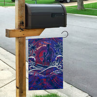 Father's Day Samoa Garden Flag Special Dad Polynesia Paradise