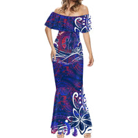 Father's Day Samoa Mermaid Dress Special Dad Polynesia Paradise DT02 - Polynesian Pride