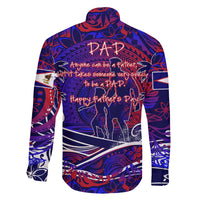 Father's Day American Samoa Family Matching Off Shoulder Maxi Dress and Hawaiian Shirt Special Dad Polynesia Paradise