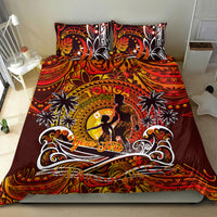Father's Day Tonga Bedding Set Special Dad Polynesia Paradise