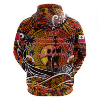 Father's Day Tonga Hoodie Special Dad Polynesia Paradise DT02 - Polynesian Pride