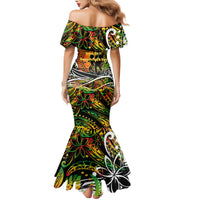 Father's Day Vanuatu Family Matching Mermaid Dress and Hawaiian Shirt Special Dad Polynesia Paradise DT02 - Polynesian Pride