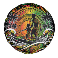 Father's Day Vanuatu Spare Tire Cover Special Dad Polynesia Paradise