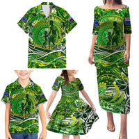 Father's Day Cook Islands Family Matching Puletasi and Hawaiian Shirt Special Dad Polynesia Paradise DT02 - Polynesian Pride