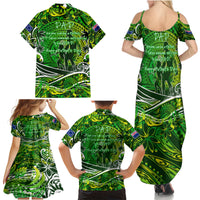 Father's Day Cook Islands Family Matching Summer Maxi Dress and Hawaiian Shirt Special Dad Polynesia Paradise DT02 - Polynesian Pride