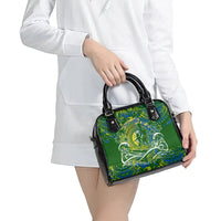 Father's Day Solomon Islands Shoulder Handbag Special Dad Polynesia Paradise DT02 - Polynesian Pride