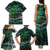 Father's Day New Zealand Family Matching Tank Maxi Dress and Hawaiian Shirt Special Dad Polynesia Paradise DT02 - Polynesian Pride