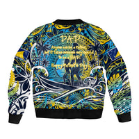 Father's Day Tokelau Bomber Jacket Special Dad Polynesia Paradise