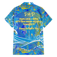 Father's Day Tuvalu Family Matching Puletasi and Hawaiian Shirt Special Dad Polynesia Paradise