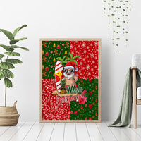 Hawaii Christmas Canvas Wall Art Mele Kalikimaka Kanaka Maoli DT02 - Polynesian Pride